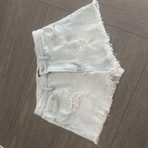 Material Girl light denim 🦋 shorts